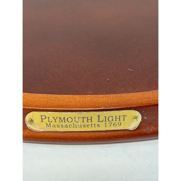 American VTG PartyLite Candle Tealight Holder Plymouth Lighthouse Decorative - Picture 7 of 11